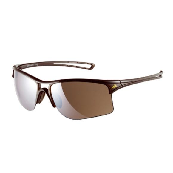 Sunglasses - Adidas A404 00 6053 Shiny Brown - PreOwned - Picture 1 of 8